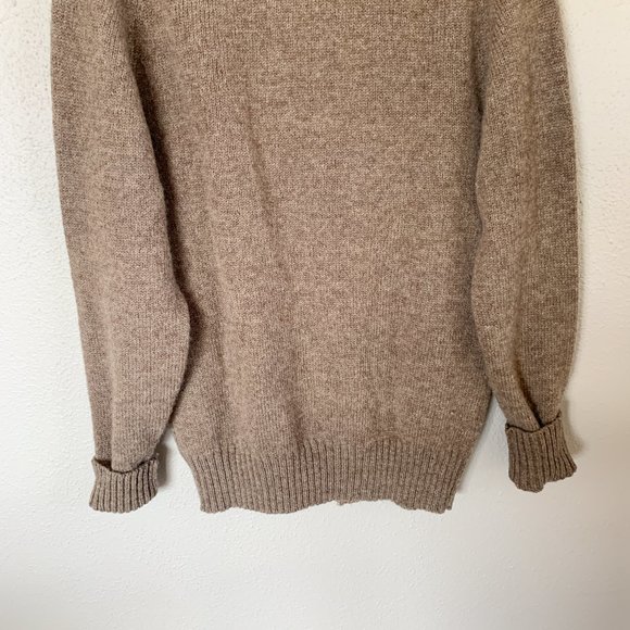 vintage | Finalist Brown Wool Button Up Cardigan - Picture 7 of 11